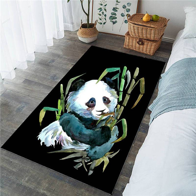 Tappeto Grande Design Panda e Bambù