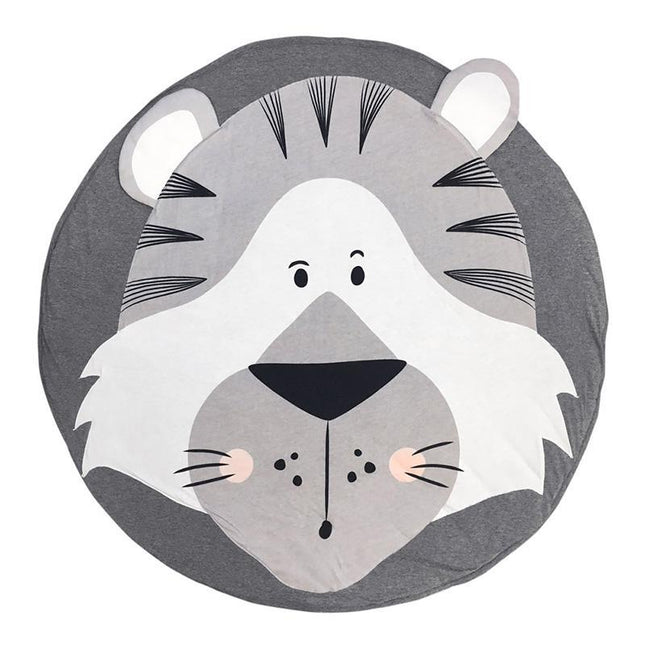 Tappeto rotondo per bambini tigre