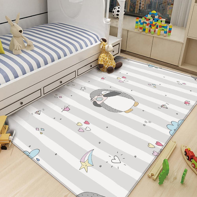 Tappeto Gioco Rettangolare Pinguino Fotografo