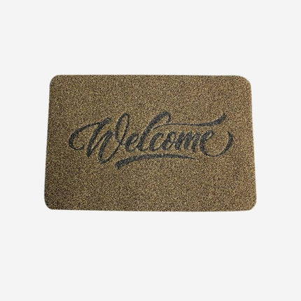 Zerbino in gomma "Welcome"