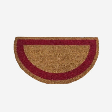 Zerbino mezzaluna in fibra cocco