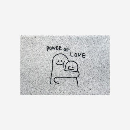 Zerbino carino con scritta "Power of Love"