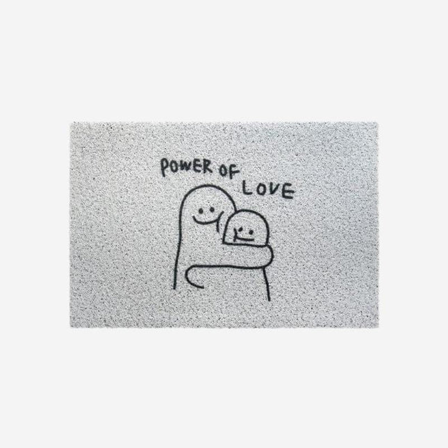 Zerbino carino con scritta "Power of Love"