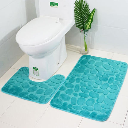 Set 2 tappeti bagno con girowater