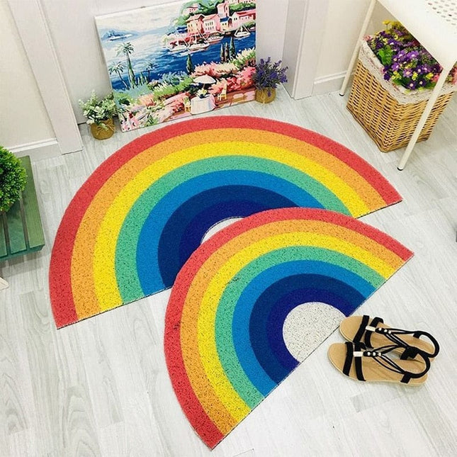 Zerbino a forma di arcobaleno
