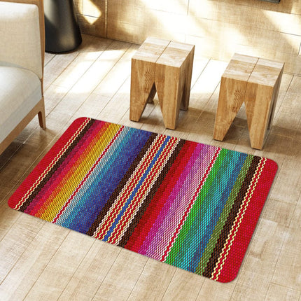 Zerbino da interno design multicolore