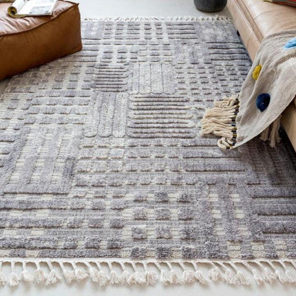 Tappeto Berbero Quadrato Design Geometrico