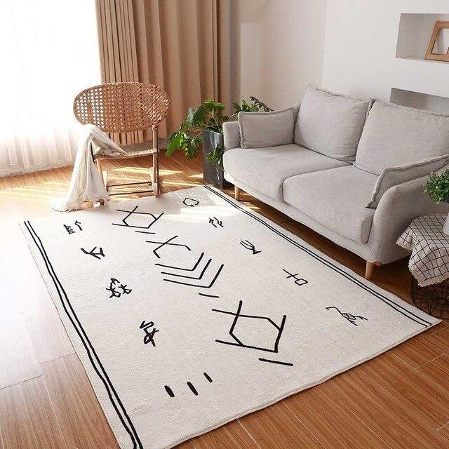 Tappeto Berbero in Cotone Stile Nordico