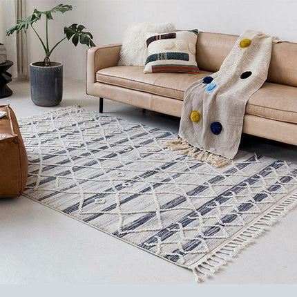 Tappeto Berbero Spesso a Pelo Alto