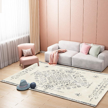 Tappeto bohémien in stile vintage