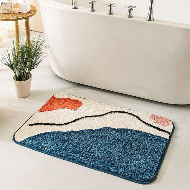 Tappetino bagno assorbente e antiscivolo