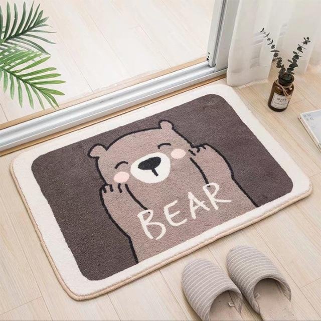 Tappeto bagno antiscivolo per bambini orso