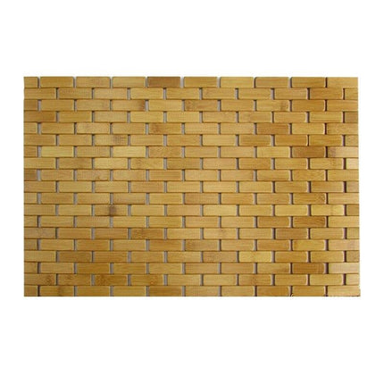 Tappeto da bagno antiscivolo in bambù