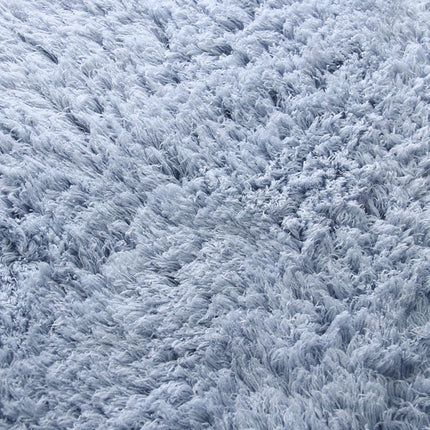 Tappeto da bagno morbido grigio antiscivolo