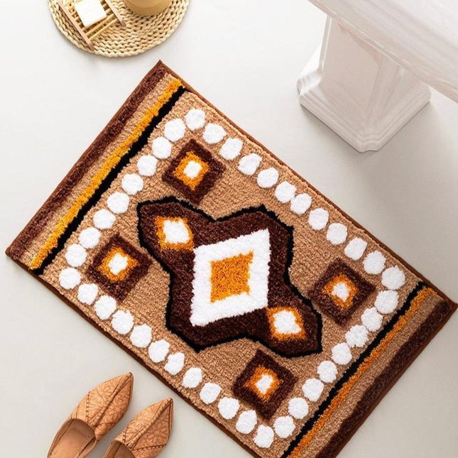 Tappetino da bagno in stile marocchino
