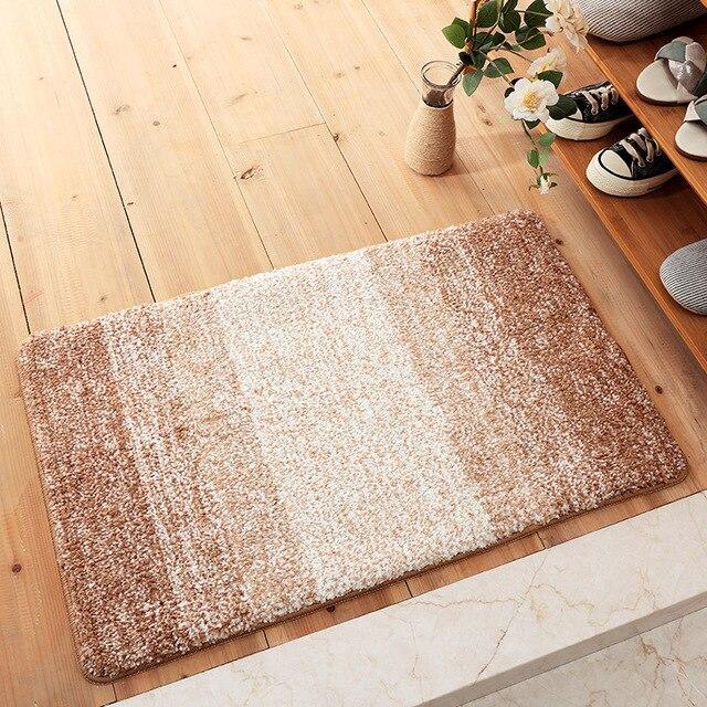 Tappeto bagno morbido marrone chiaro