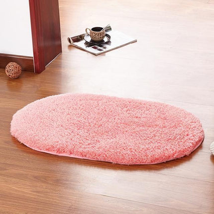 Tappeto da bagno assorbente morbido rosa