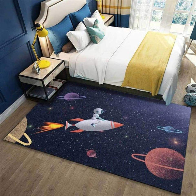 Tappeto per Bambini Motivo Astronauta