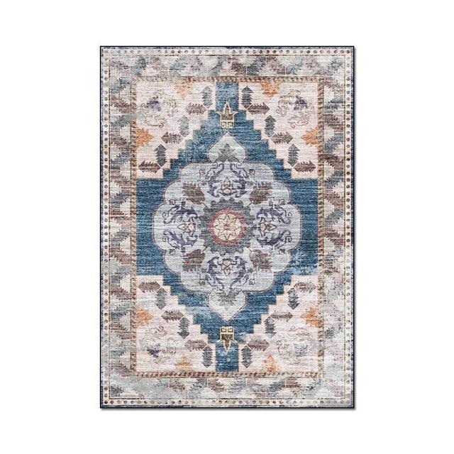 Tappeto Design Effetto Vintage Beige