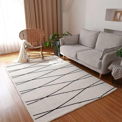 Tappeto effetto Berbero design minimalista