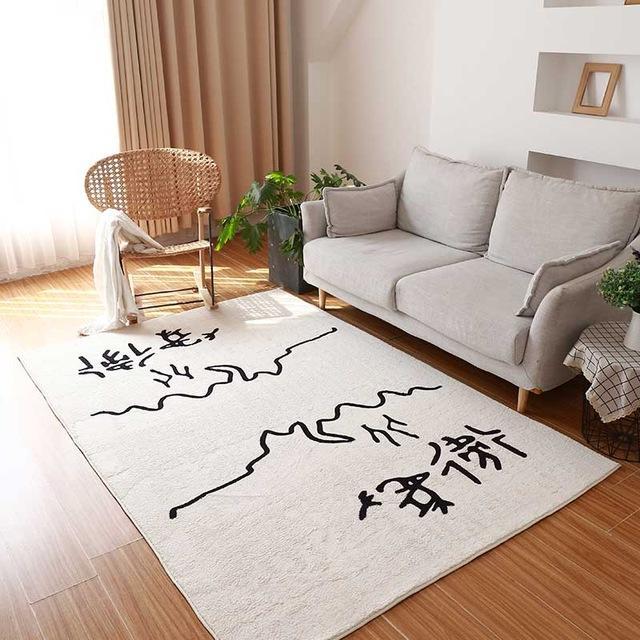 Tappeto moderno con motivo marocchino