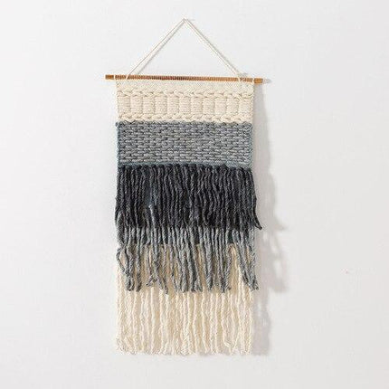 Arazzo da parete in lana intrecciata