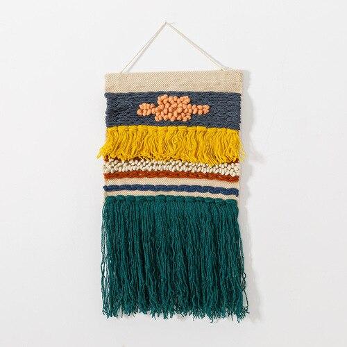 Arazzo da parete etnico tessuto