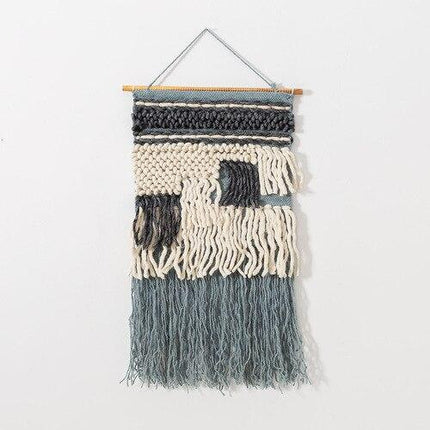 Arazzo da parete design grigio