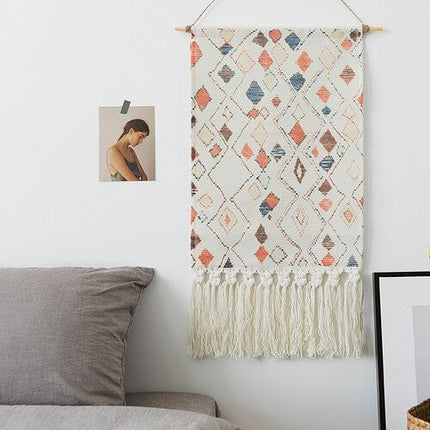 Arazzo da parete in tessuto boho