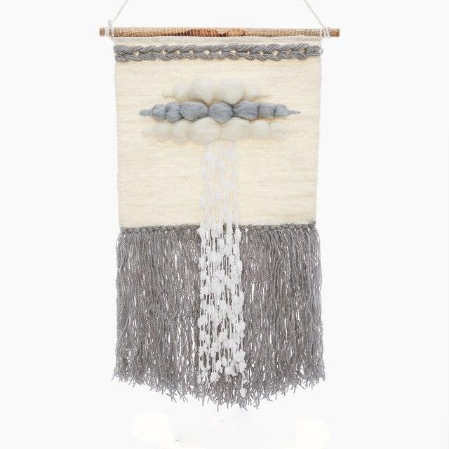 Arazzo da parete trompe l'oeil nuvola