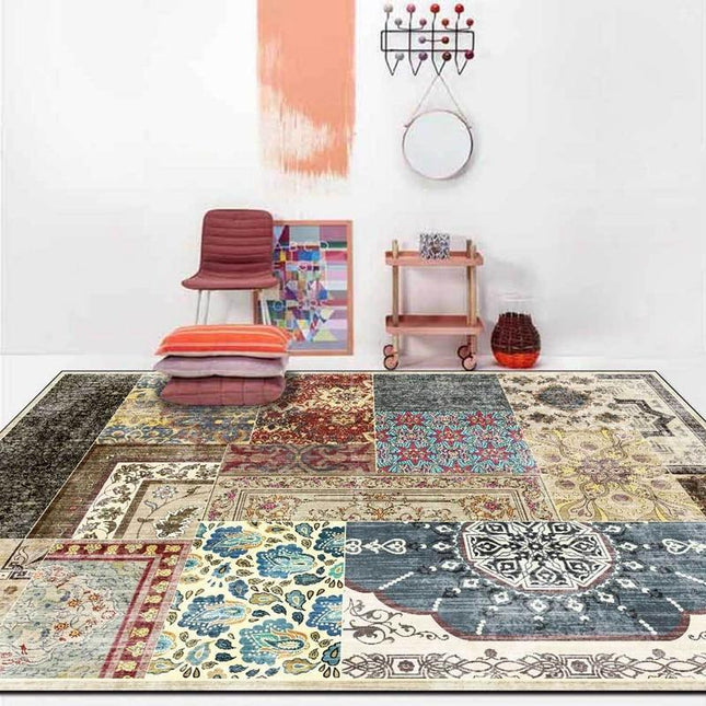 Tappeto patchwork kilim stile vintage