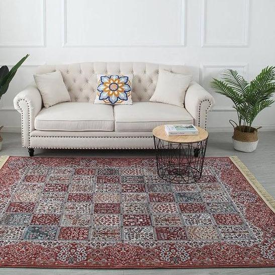 Tappeto Persiano Stile Patchwork 4 Stagioni