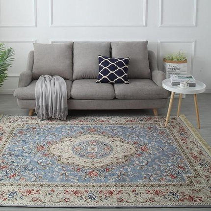 Tappeto Persiano Classico Blu e Beige