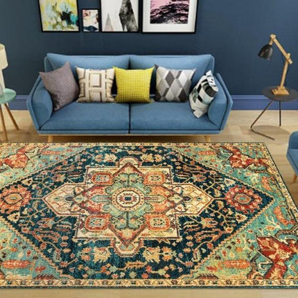 Tappeto persiano con effetto sbiadito