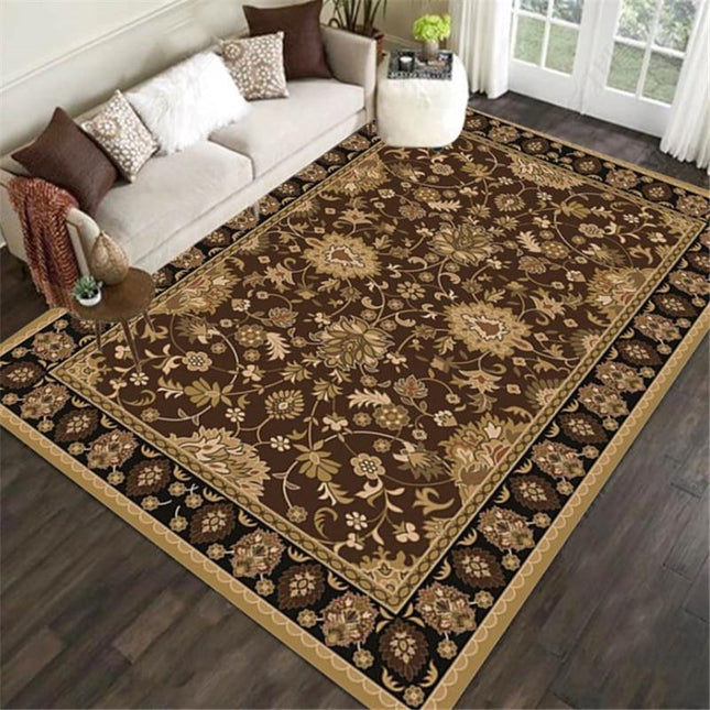 Tappeto persiano classico colore marrone