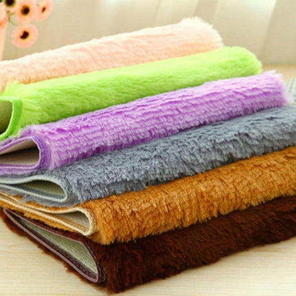 Tappeto da bagno soffice e colorato