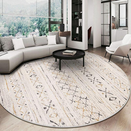 Tappeto Rotondo Stile Berbero per Camera