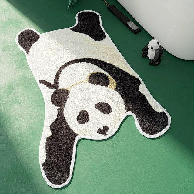 Tappetino da bagno a forma di panda