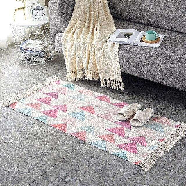 Tappeto da salotto stile boho chic