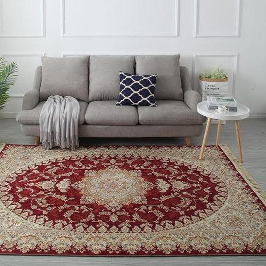 Tappeto stile Persiano classico rosso