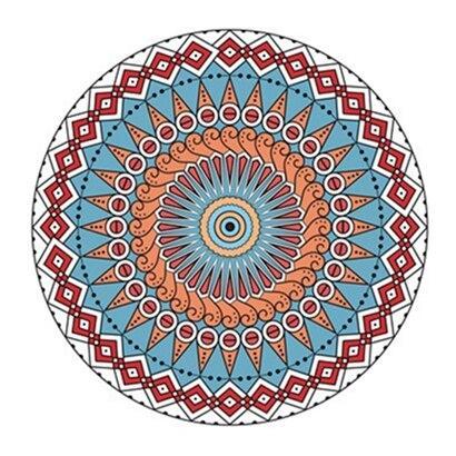 Tappeto rotondo in vinile 120cm